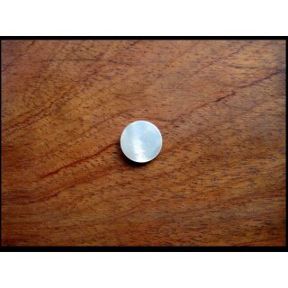 Pearl inlay, white mother of pearl, 6,0 mm
