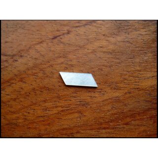 Pearl inlay, white mother of pearl,  ~ 13x3,7 mm