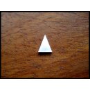 Pearl inlay, white mother of pearl,  ~ 5,3x3,8 mm