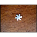 Pearl inlay, white mother of pearl,  ~ 6,3 mm