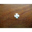 Pearl inlay, white mother of pearl,  ~ 8,1x8,1 mm