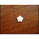 Pearl inlay, white mother of pearl,  ~ 7,6  mm
