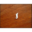 Pearl inlay, white mother of pearl ~ 9,5x3,3 mm