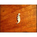 Pearl inlay, l ~  17,5x6,1 mm