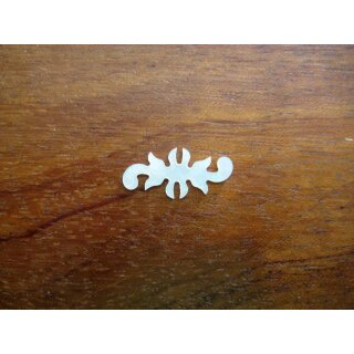 Perlmuttereinlage, Makassar ~ 18x8,1   mm