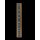 Banjo Griffbretter, Ebenholz eingelegt mit Makassar, flach, 69,0 cm Mensur, 22 eingesägte Bünde