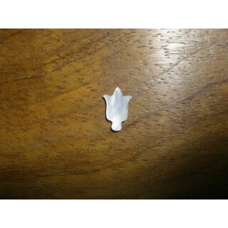 Pearl inlay, white mother of pearl ~10,3x7,2  mm