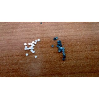 Side dots, real pearl - 2,0 mm