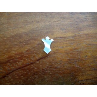 Pearl inlay, white mother of pearl ~ 8,7x6  mm