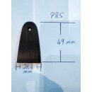 Truss Rod Cover, ebony, original PRS from old stock