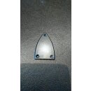 Truss Rod Cover, plastic, 2 mm  thickness,  2,6 mm  hole...