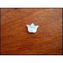 Pearl inlay, white mother of pearl ~ 8,6x6,2  mm