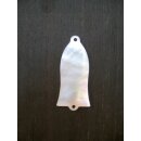 Truss rod cover, white mother of pearl, large