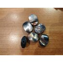 Mashine head button, guitar oval, small, round hole