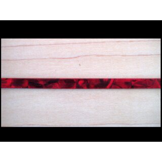Celluloid - Binding - perloid rot, 1630x6 mm