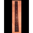 Guitar fingerboard, rosewood, round,  dot inlays in real...