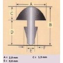 3 sets fretwire cut/milled in case - 22-parts