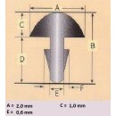 3 sets fretwire cut/milled in case - 22-parts